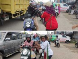 Gandeng Sahabat AG, Elisa Kambu Squad Berbagi Takjil di Kota Sorong