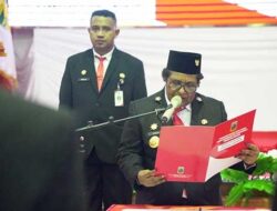 Lantik 7 Pejabat Eselon II Papua Tengah, Begini Pesan Penting Pj Gubernur Ribka Haluk