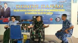 Peringati HUT ke-78 TNI AU, Lanud Pattimura Ambon Gelar Baksos Donor Darah