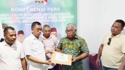 Tetelepta-Vanath Daftar di PKB Maluku, Berharap Dapat Rekomendasi