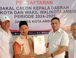 Ambil Formulir di PKS Kota Ambon, Mus Mualim Sampaikan Harapannya