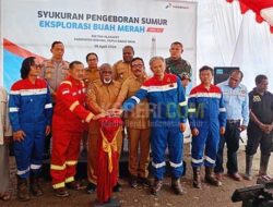 Pertamina EP Papua-SKK Migas Pamalu Syukuran Pengeboran Sumur Buah Merah Klasafet