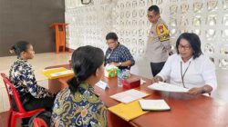 Kapolda PB Cek Pelaksanaan Rikmin I Penerimaan Anggota Polri di Polresta Manokwari