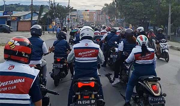 Mypertamina Motor Club JPR gelar giat