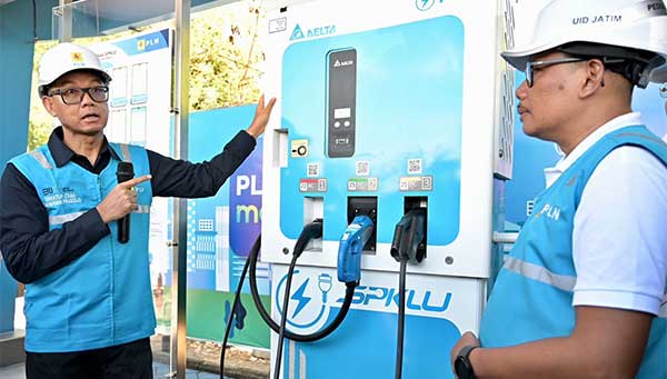 PLN Inspeksi SPKLU Jalur Mudik5