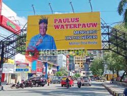 Baliho Paulus Waterpauw Hiasi Jalan Irian Kota Jayapura, Tokoh Adat Papua Bilang Begini