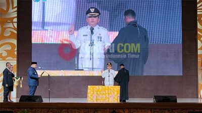 Pj Gub PBD Lantik Pj Bup Sorong Edison Siagian