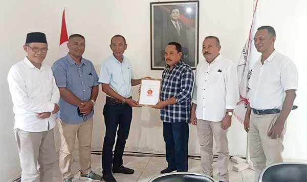 Tim VAL DPC Gerindra Masohi Balon Wabup Malteng