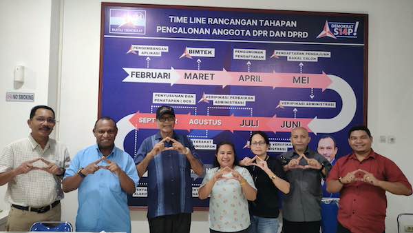 DPD Demokrat PBD Resmi Buka Penjaringan Bacakada Serentak : Tanpa Mahar 1 demokrat pbf