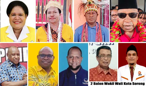 9 Balon Kada Daftar NasDem Kota Sorong