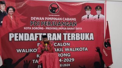 Bapaslon Abner – Said Dorong Konsep “Setengah Gila” Untuk Perubahan Kota Sorong