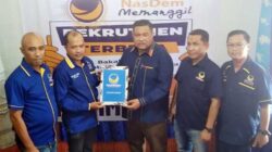 Nasdem Kota Ambon Buka Pendaftaran, Agus Ririmasse Balon Pertama Ambil Formulir 11 Agus Ririmasse Ambil Formulir NasDem Kota Amq