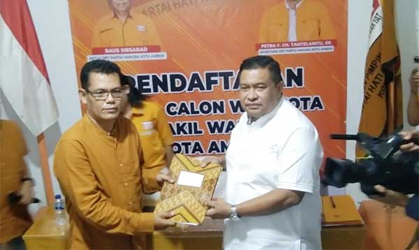 Agus Ririmasse Daftar Hanura Ambon