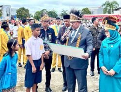 Momen Hardiknas 2024 di PBD, BPJS TK Santuni Dua Anak Ahli Waris