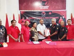 Masuk Bursa Pilkada Kota Jayapura, Eks Dandim Yahukimo Daftar di PDIP