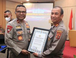 Humas Polresta Jayapura Kota Pertahankan Prestasi, Kembali Raih 2 Penghargaan