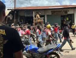 Beredar Foto Siswa SMU Negeri Dogiyai Gunakan Atribut BK Pawai Hasil Kelulusan