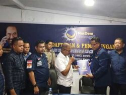 Resmi Terdaftar di NasDem, Said Latuconsina : Maluku Harus Berubah