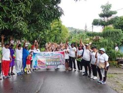 GKI I.S Kijne Sborhoinyi Gelar Jalan Santai Jelang Puncak HUT ke 23 Tahun 2024