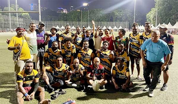 Tim Kuskus PPT tampil sebagai runner-up Turnamen Rugby Jakarta 10’s 2024 / Foto : Ist