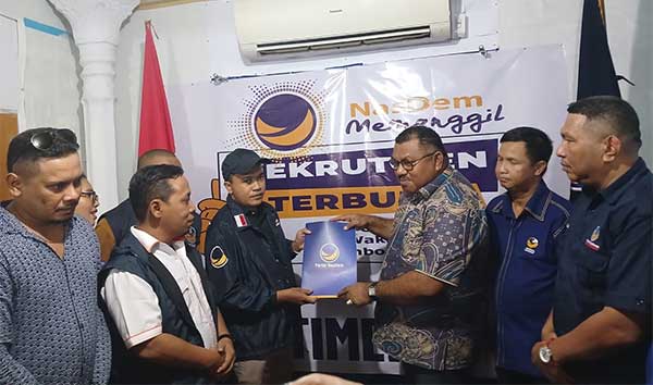 Jantje Wenno Resmo Daftar NasDem Ambon