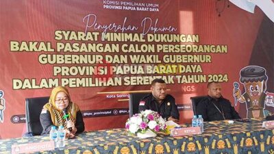 KPU PBD Buka Daftar Paslon Perseorangan