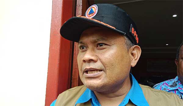 Kepala BPBD Kota Jayapura Asep Khalid