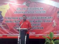 PDIP Gelar Pemaparan Visi-Misi, 5 Balon Bupati Merauke Dihadirkan