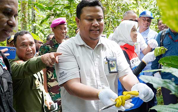 Kilang Kasim Lepasliarkan Puluhan Satwa Endemik di TWA Sorong 2 Kilang Kasim TWA Sorong2