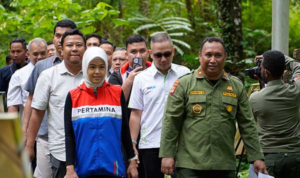 Kilang Kasim Lepasliarkan Puluhan Satwa Endemik di TWA Sorong 4 Kilang Kasim TWA Sorong4