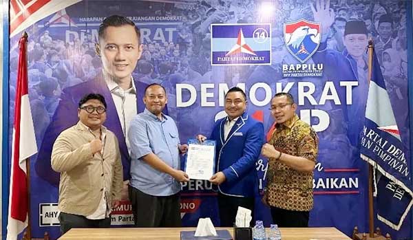 MI BMW Terima Surat Tugas dari DPP Demokrat
