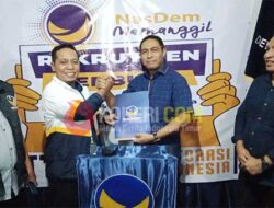 Resmi Ambil Formulir di NasDem Kota Ambon, Ini Janji Mus Mualim