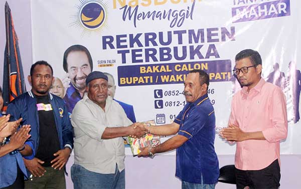 NasDem Bintuni Terima Daftar Balon KADA