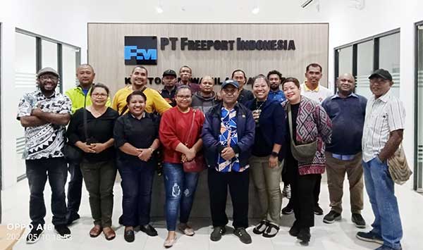 PT Freeport Indonesia "Ngopi" Bareng Jurnalis di Jayapura 2 PTFI gelar Acara Ngopi di kantor perwakilan JPR2
