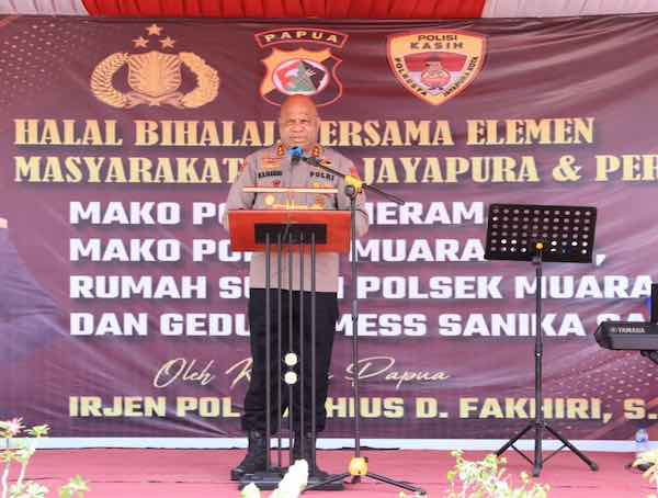 Ini Pesan Kapolda Saat Resmi 4 Bangunan Baru Milik Polresta Jayapura Kota 2 Pesan Fakhiri Polresta