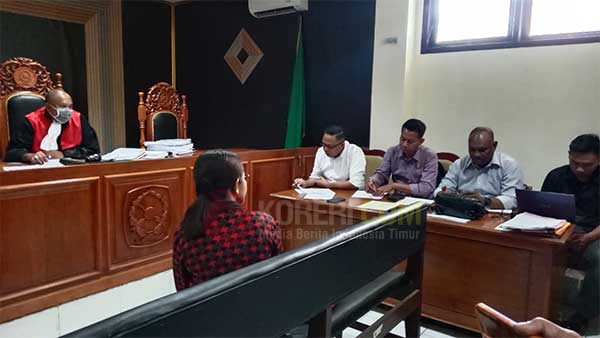 Sidang Prapid Status Tersangka Sekda Keerom2