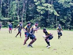 Mantapkan Persiapan, Tim PON Rugby 7s Papua Tengah Ikut Turnamen di Jakarta