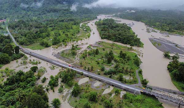 BPJN Mal tangani jembatan Wai Kawanua5