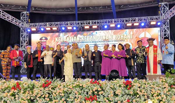 KKR Polda Papua Pilkada Damai3