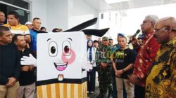 KPU Mimika Launching Maskot Pilkada 2024