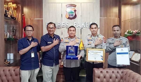 Kapolres AKBP Hendriyana KPPN Fakfak