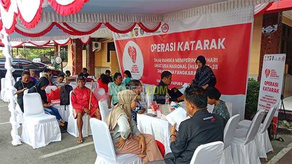 Kemensos RI Operasi Katarak Gratis bagi lansia