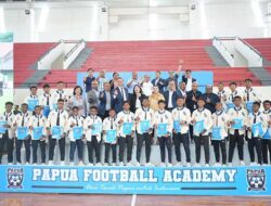 PFA Gelar Kelulusan Perdana, 24 Pesepakbola Papua Diharapkan Jadi Pemain Profesional