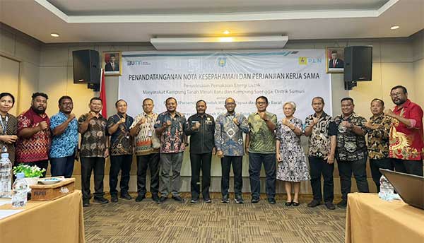 PLN Pemkab Telbin Teken MoU PKS4