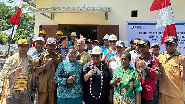 PLN Pulau Moora Nabire Terang2