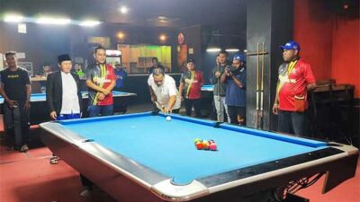 POBSI Gelar 9 Ball Open Tournament MDF Trengginas 90: Mencari Bibit Altet PON XXI