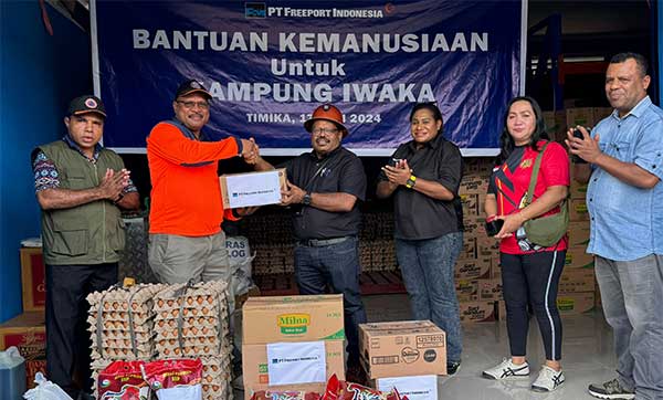PTFI Bantu 3 Ton Bama Distrik Iwaka2