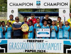 Gelar FGT 2024 Libatkan 10 SSB di Jayapura, PTFI Dukung Penuh Pengembangan Sepakbola Dini
