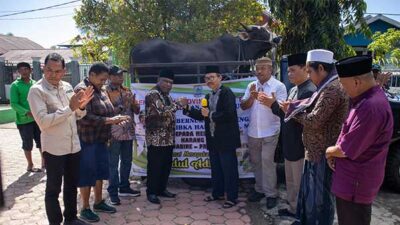 Pemprov PT Salurkan Hewan Kurban