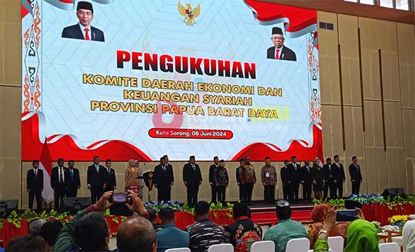Pengukuhan KDEKS I di Tanah Papua